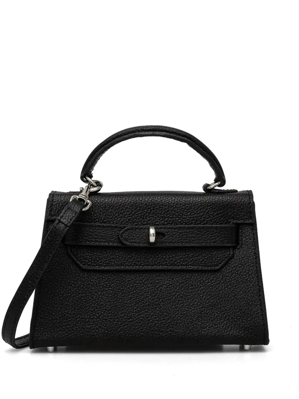 Silvian Heach x New Martina Sanitá Pebbled-Texture Tote Bag by Silvian Heach