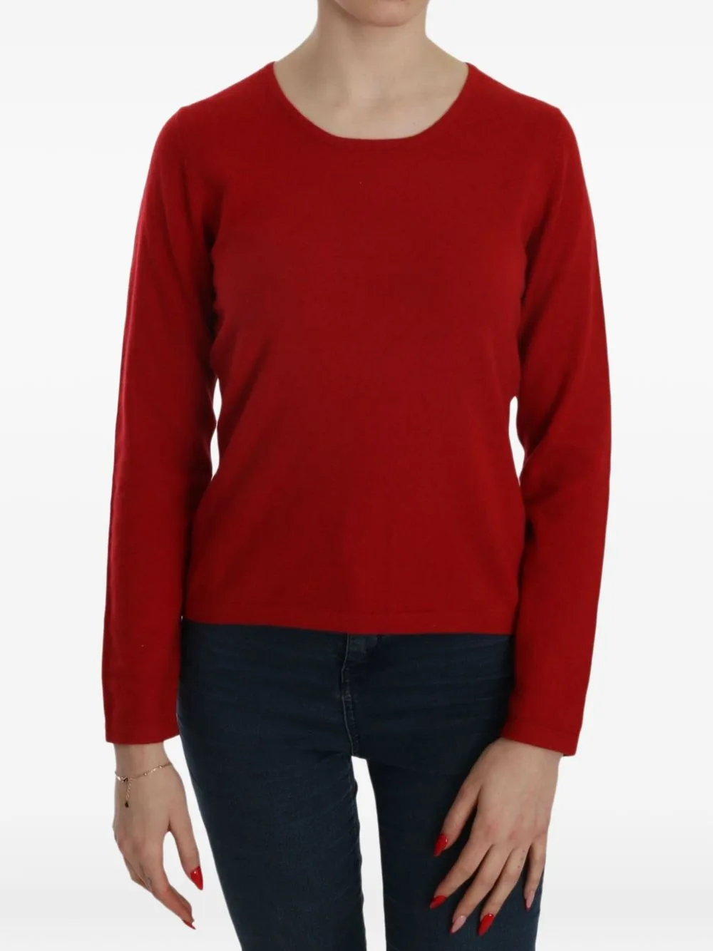 Round-Neck Sweater by MILA SCHON