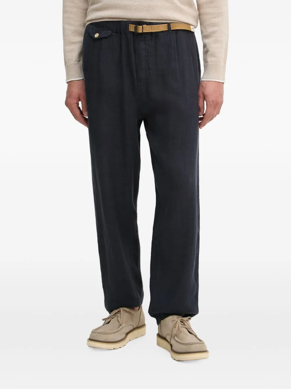 Logo-Embroidered Trousers by Aeronautica Militare