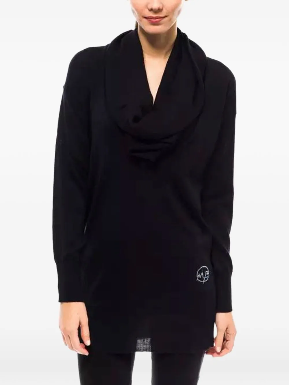 Cowl-Neck Sweater by MONTANA BLU