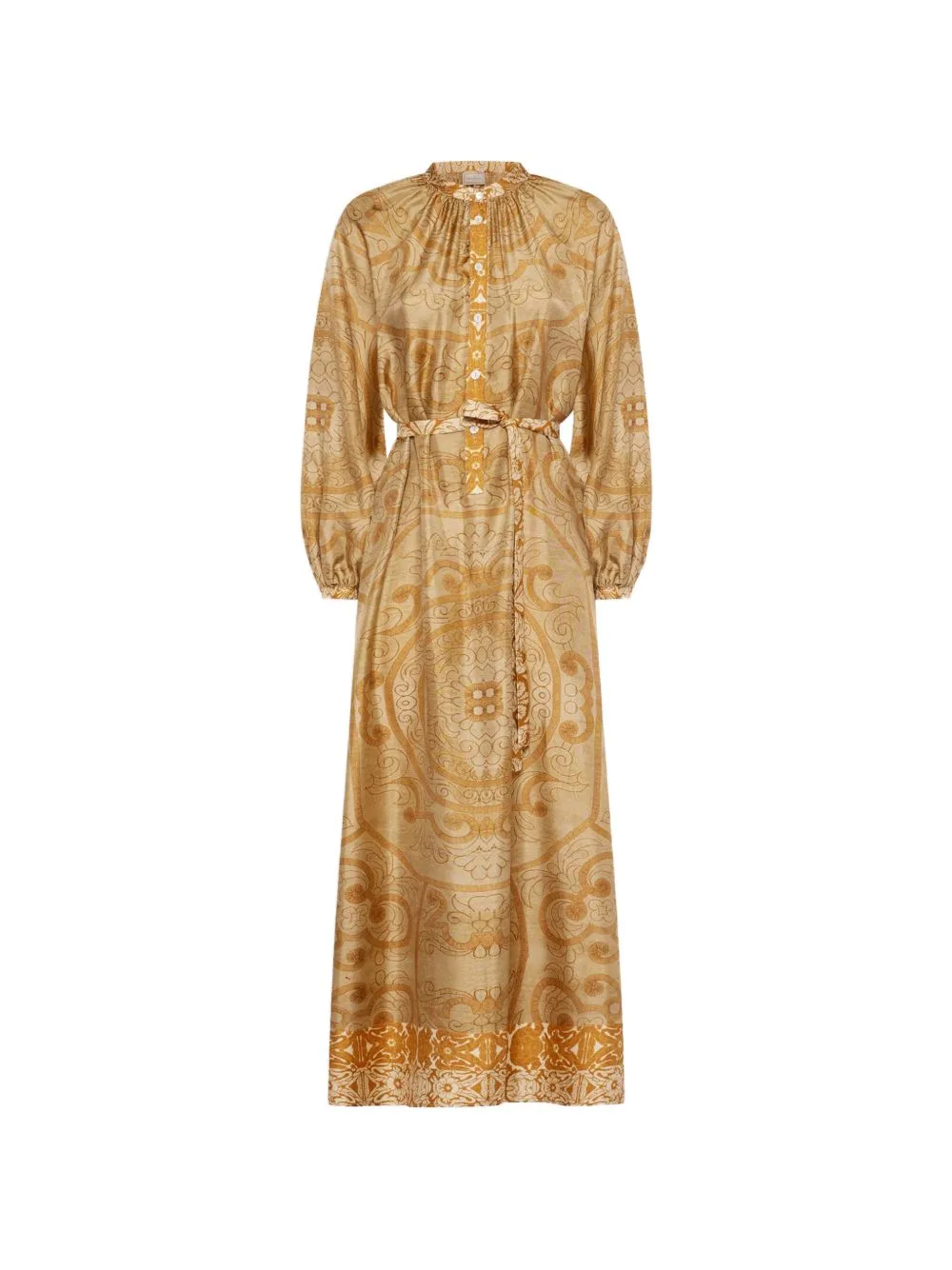 Aloe Paisley-Print Maxi Dress by Pierre-Louis Mascia