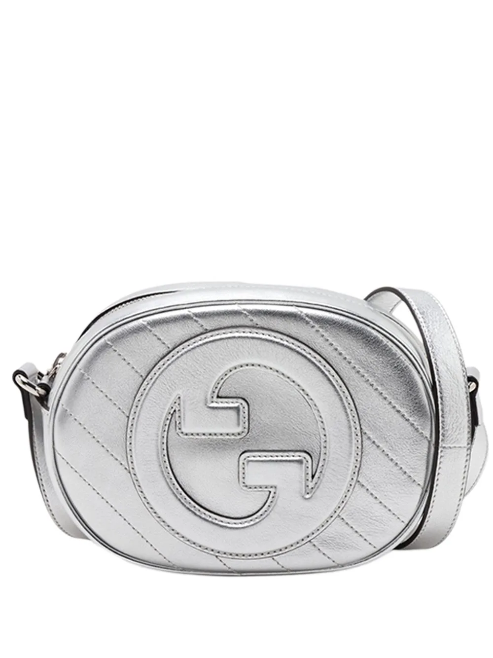 2000-2015 Mini Matelasse Calfskin Blondie Crossbody Bag by Gucci Pre-Owned