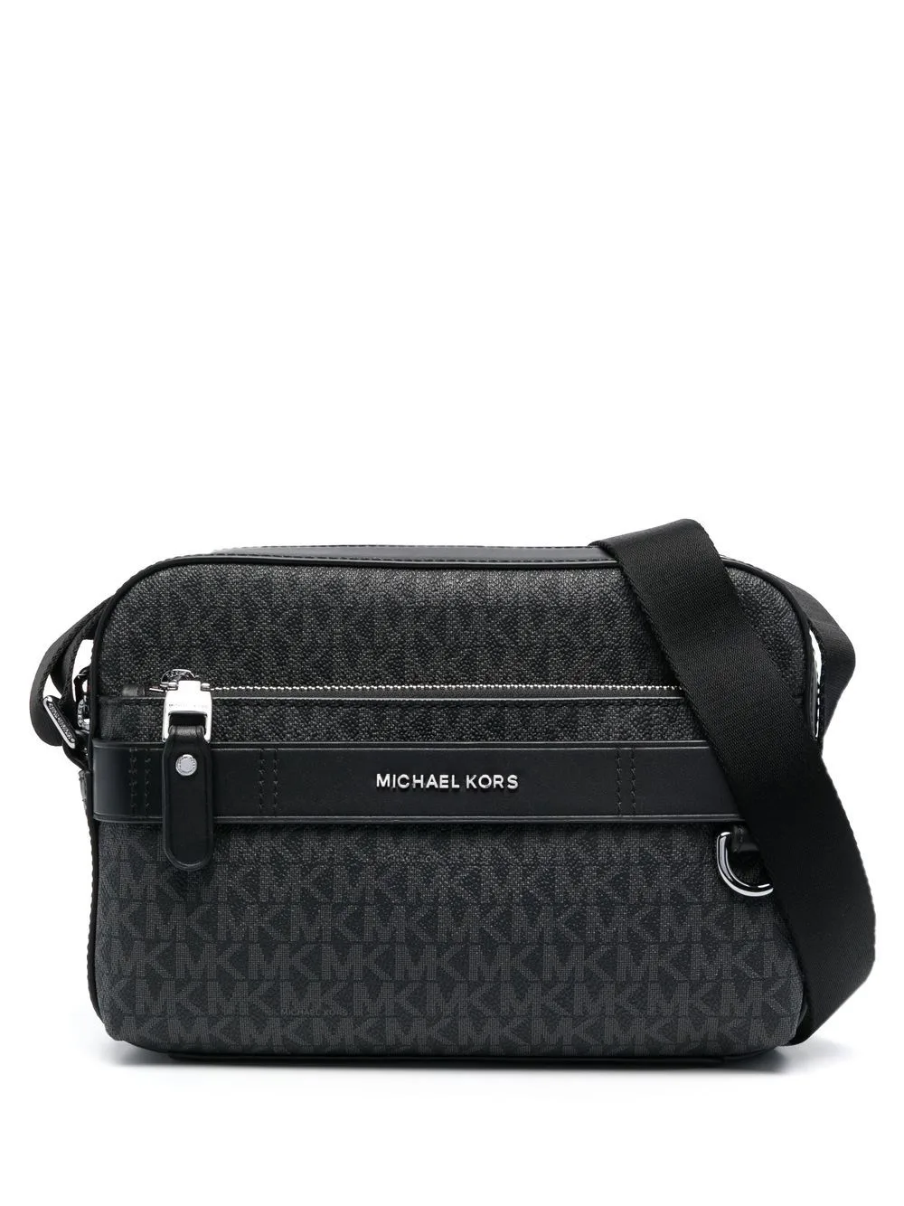 Monogram Print Shoulder Bag by Michael Kors