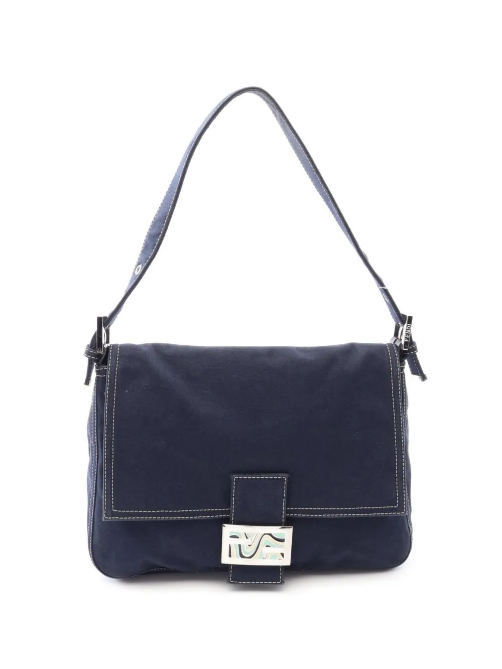 2000s Mamma Baguette Shoulder Bag by Fendi Pre-Owned