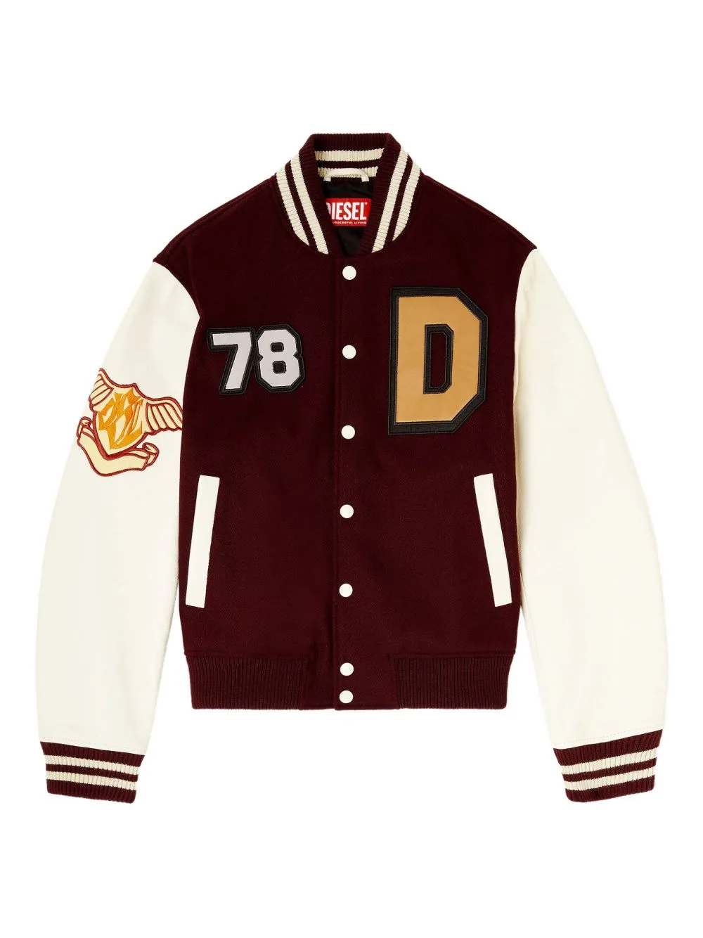 L-Arry-Cp Patches-Embroideries Jacket by Diesel