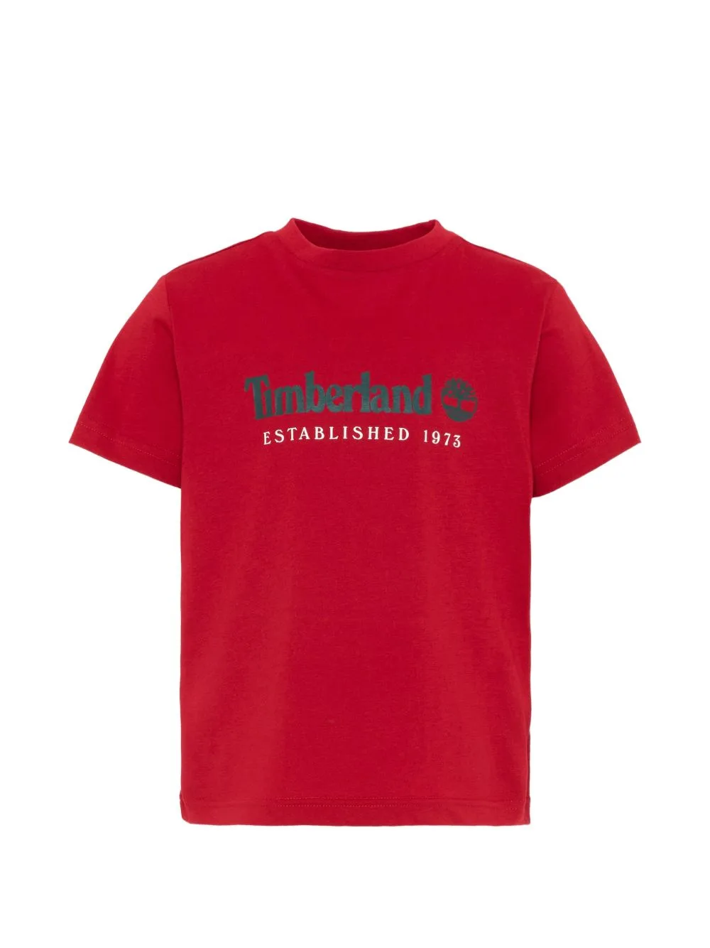 Logo-Printed Short-Sleeved T-Shirt by Timberland Kids