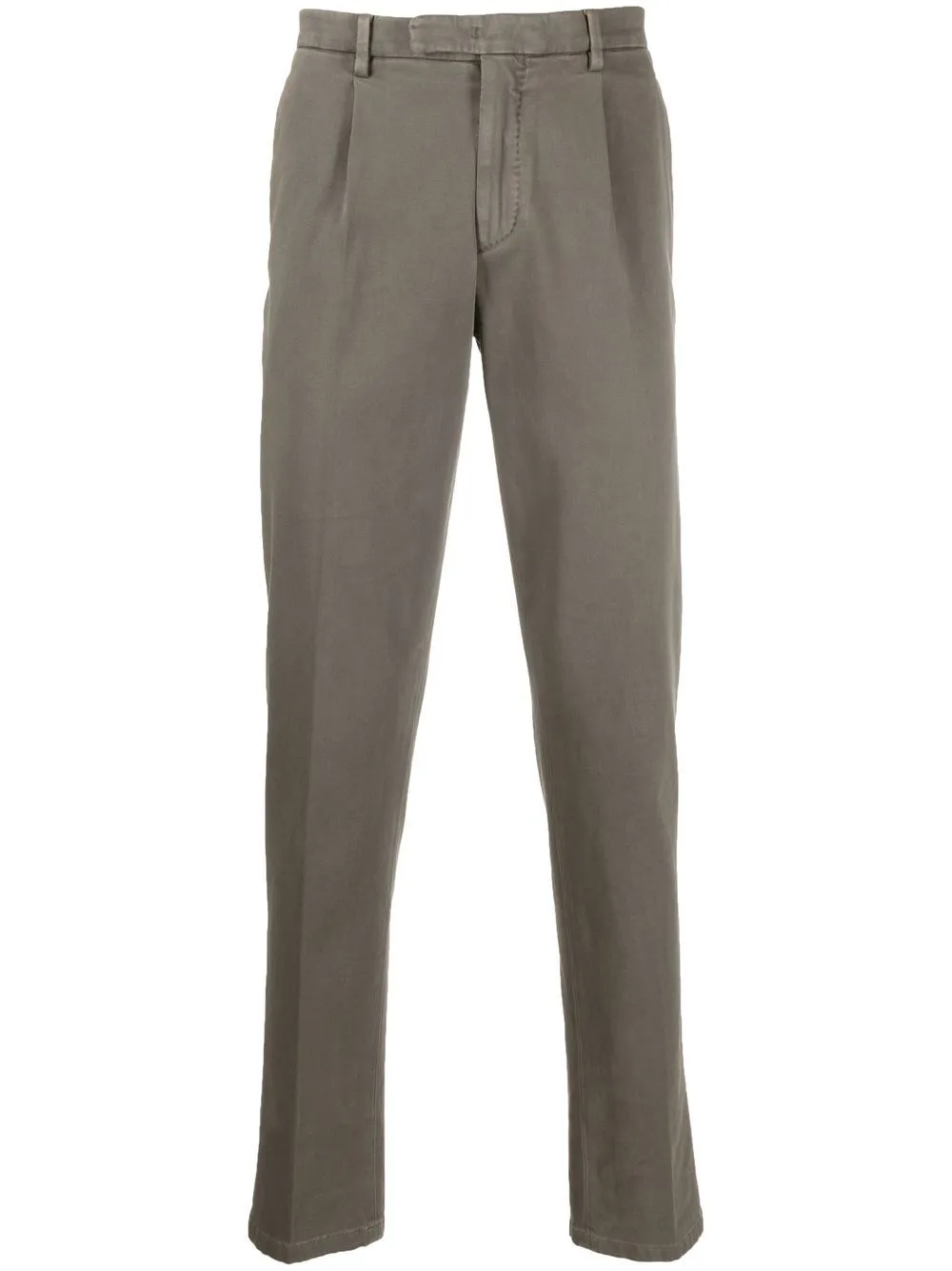 Mid-Rise Straight Leg Trousers by Boglioli
