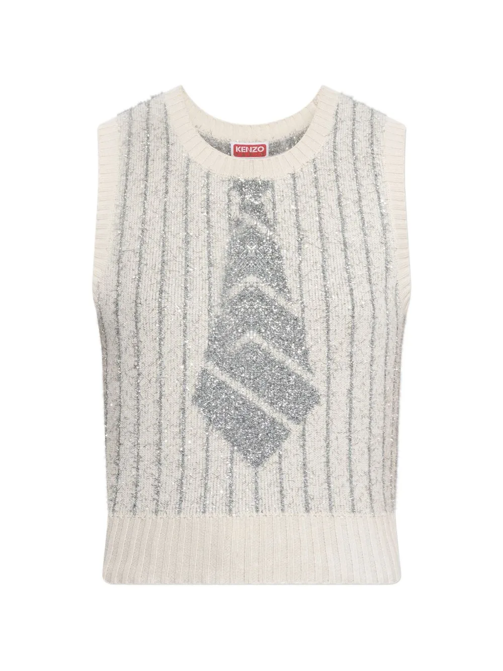 Lurex Knitted Vest by Kenzo