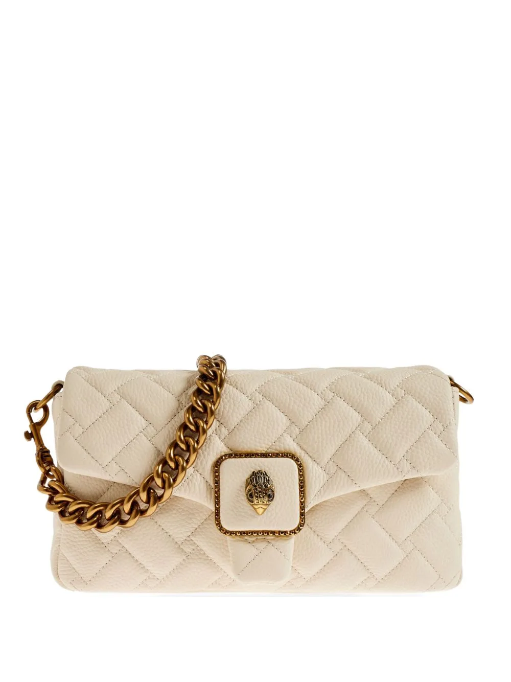 Quilted Chain Leather Tote Bag by Kurt Geiger London