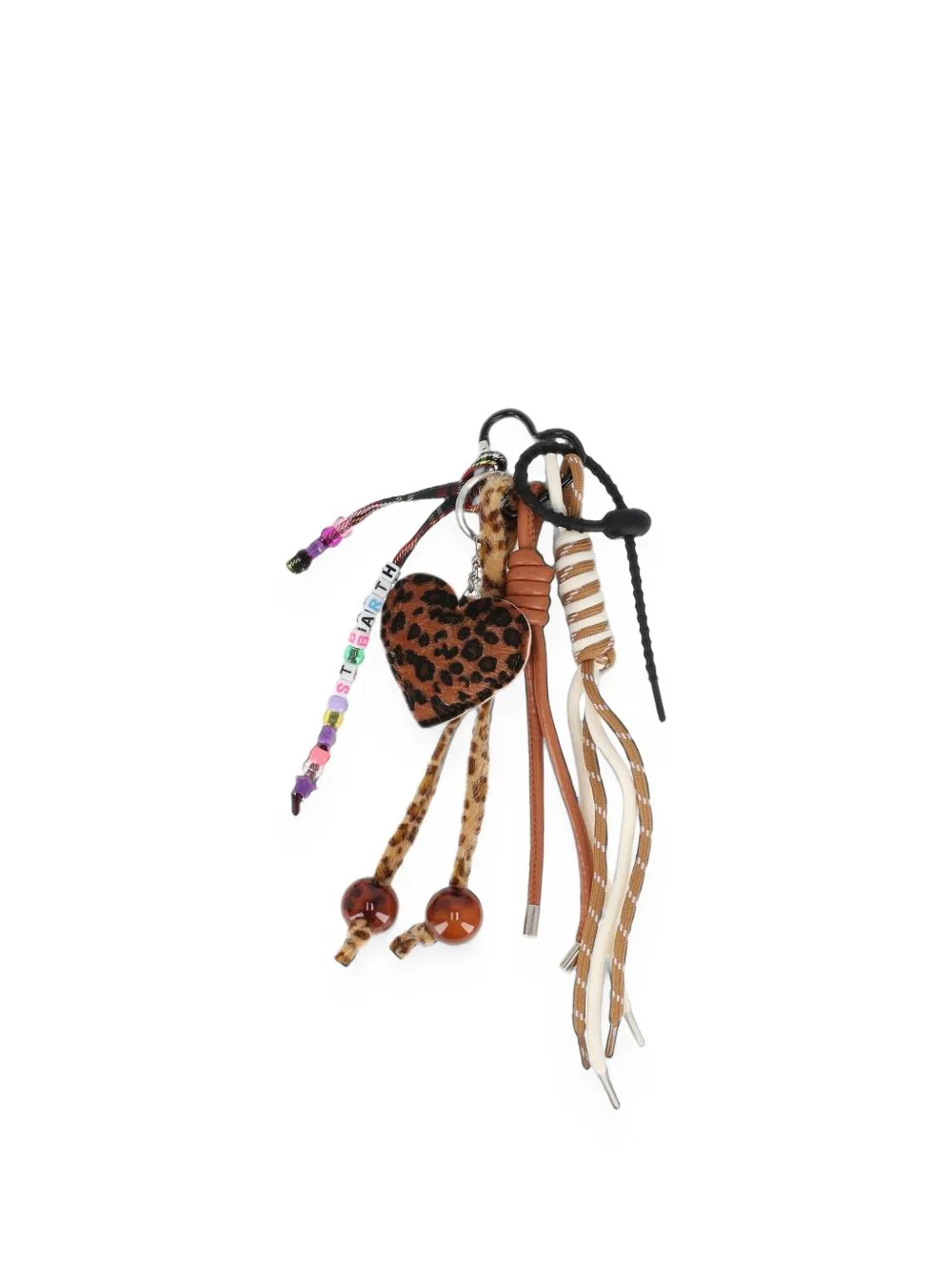 Funny Leopard-Print Bag Charm by MC2 Saint Barth Kids