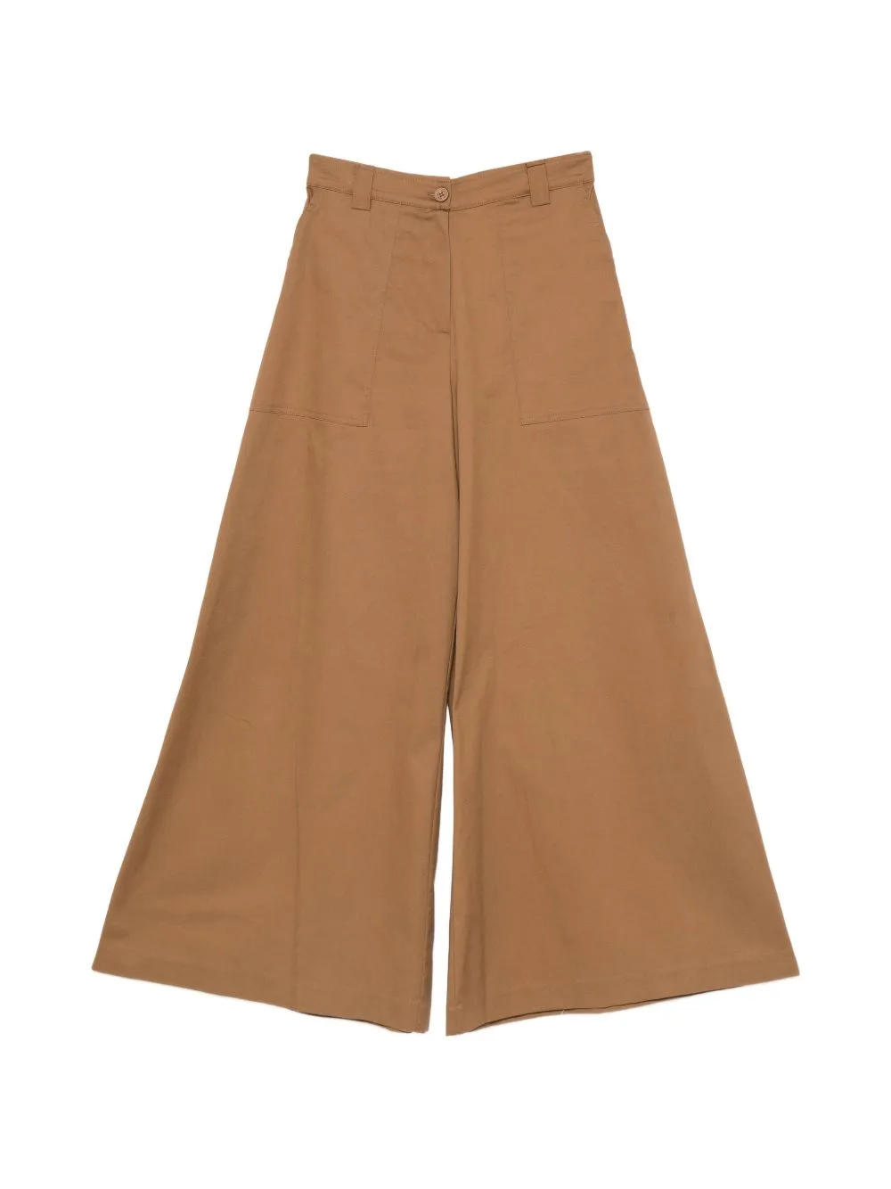 Patch-Pocket Palazzo Pants by Marc Ellis