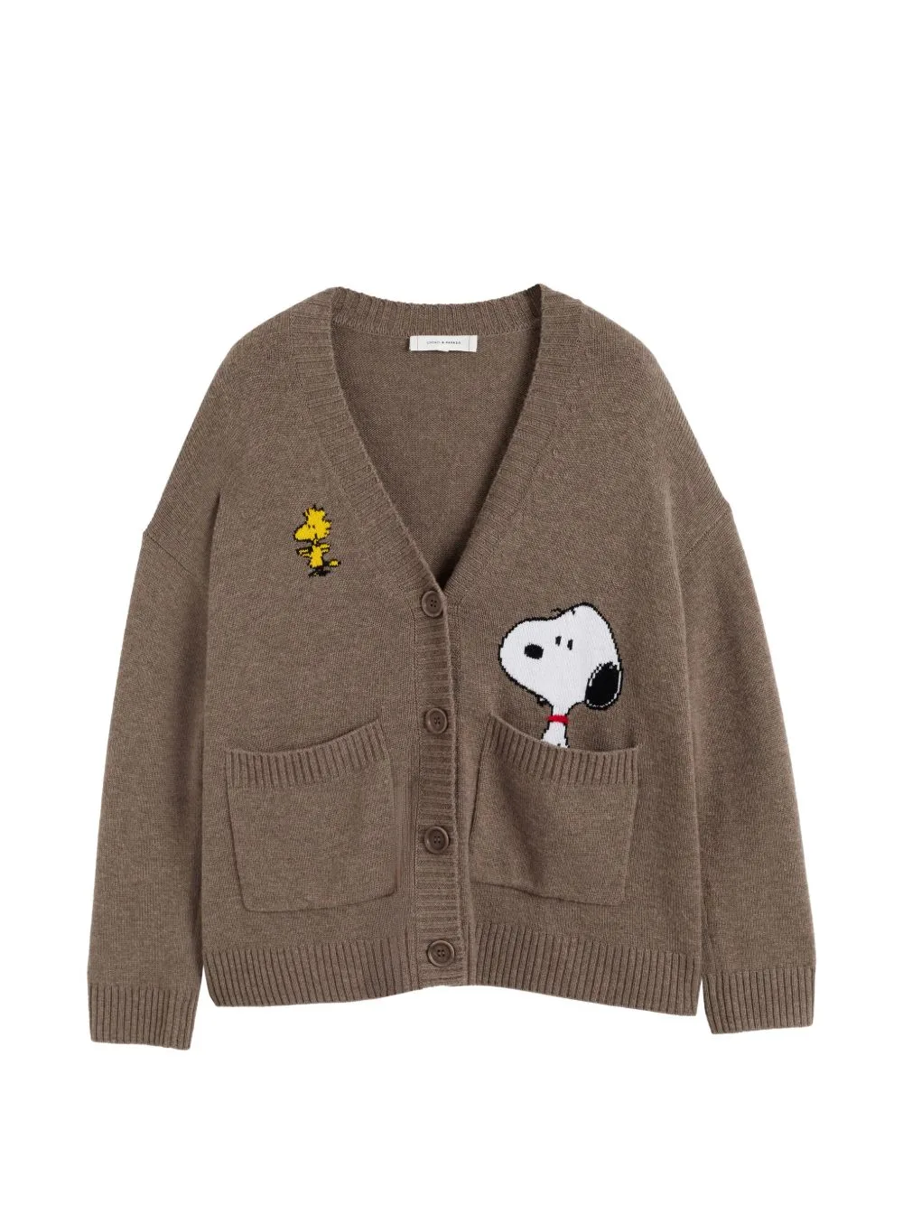 Snoopy Peek Pocket Cardigan by Chinti & Parker