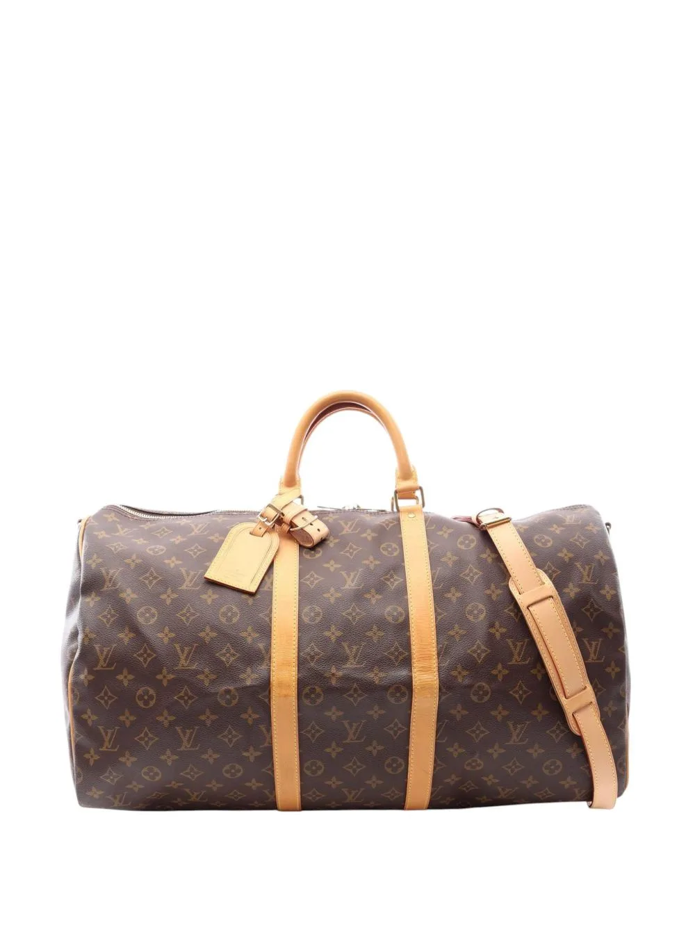2001 Monogram Keepall Bandouliere 55 Travel Bag by Louis Vuitton Pre-Owned