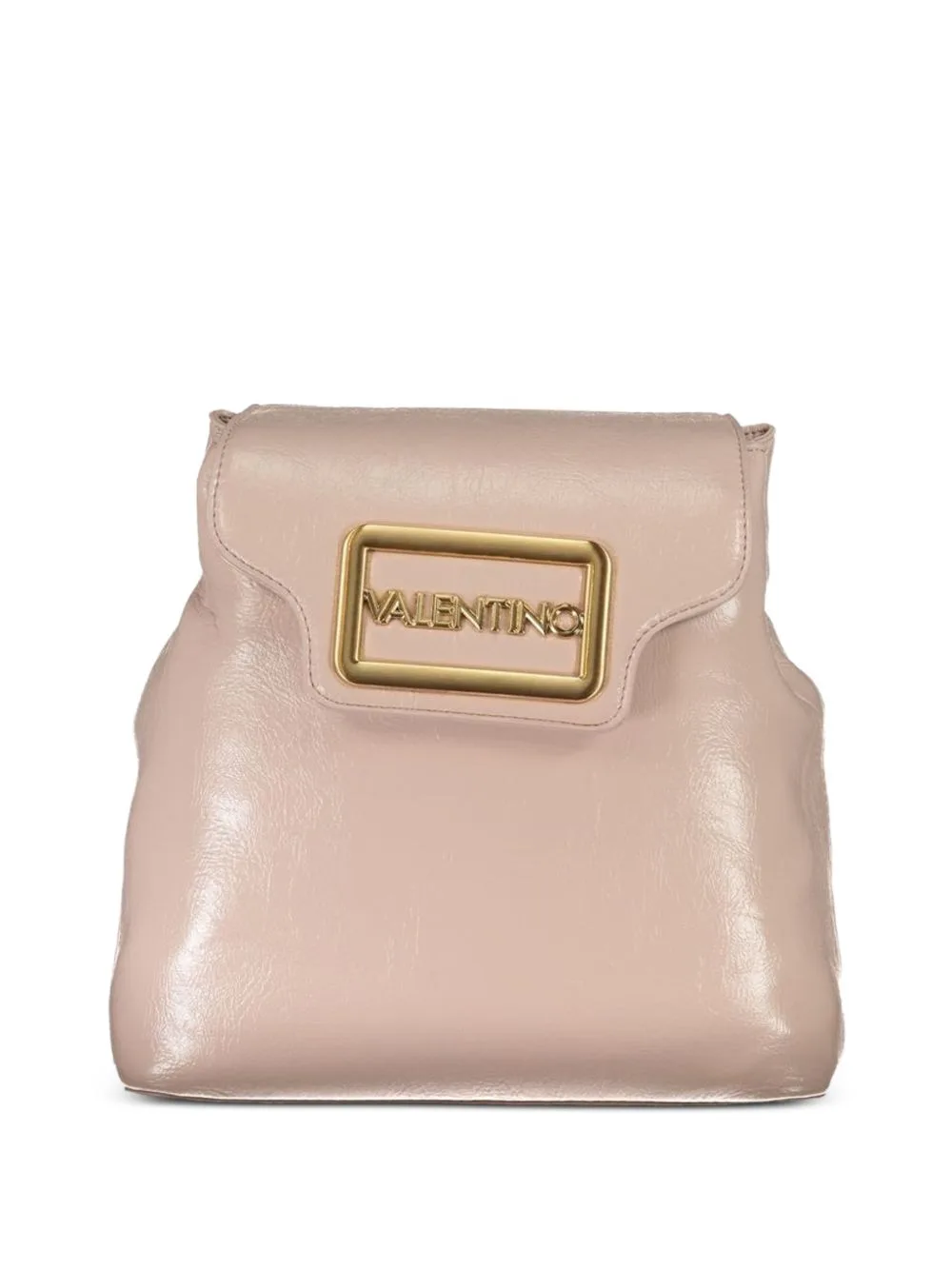 Logo-Plaque Leather Backpack by MARIO VALENTINO