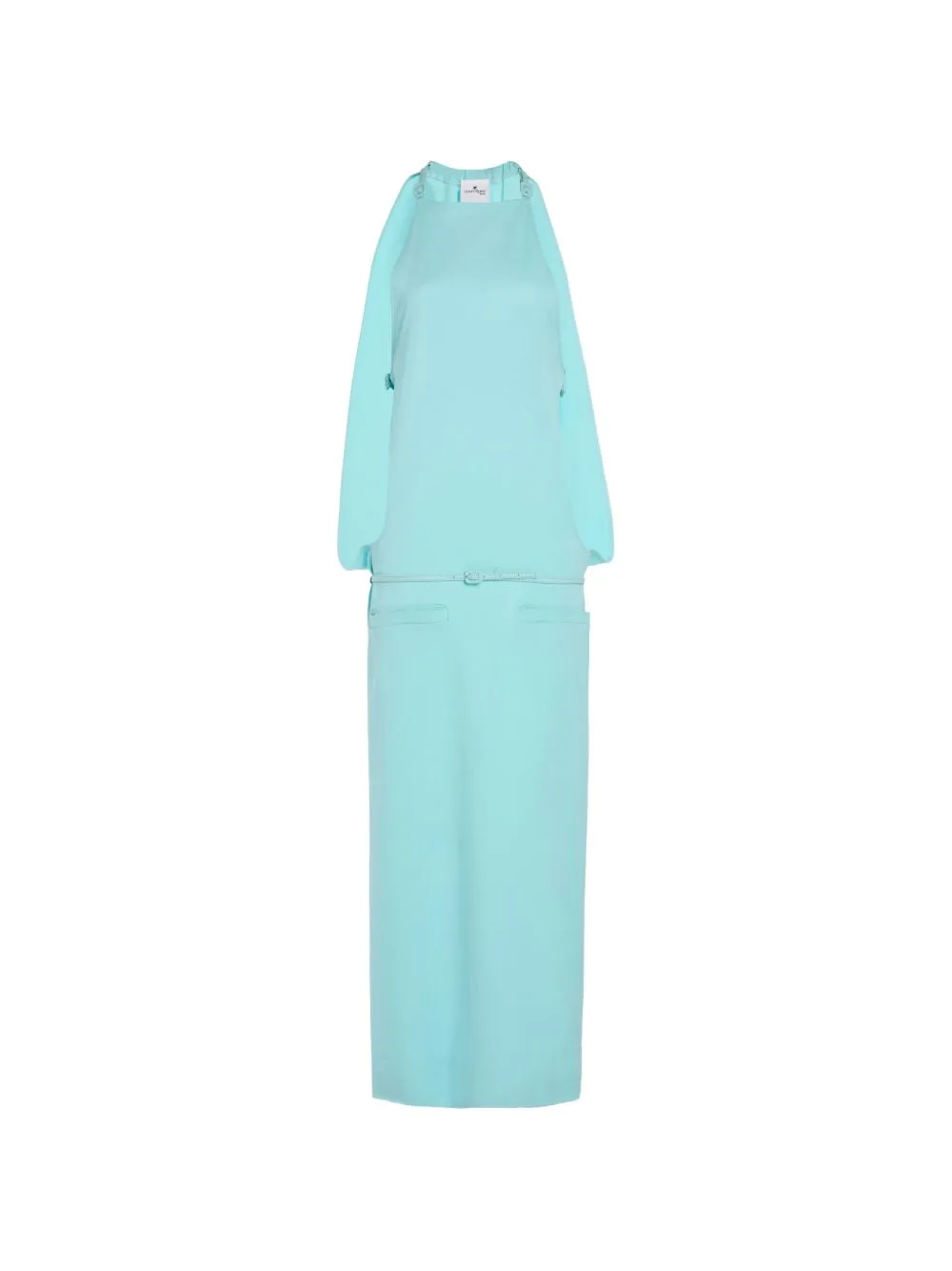 Belted Cut-Out Maxi Dress by Courrèges