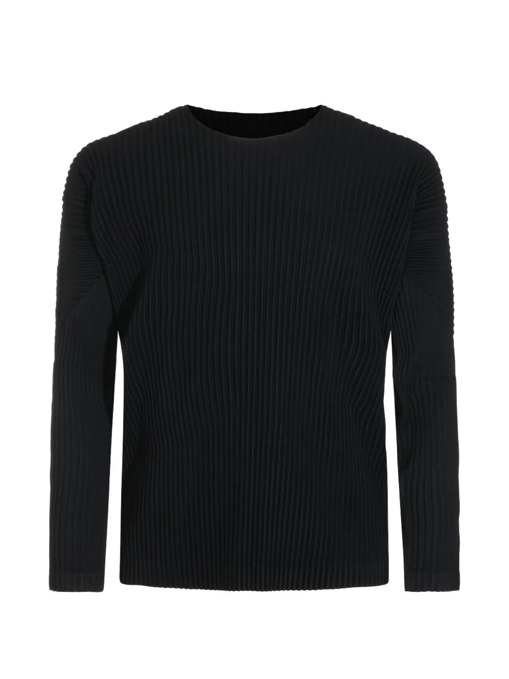 Pleated Long-Sleeve T-Shirt by Homme Plissé Issey Miyake