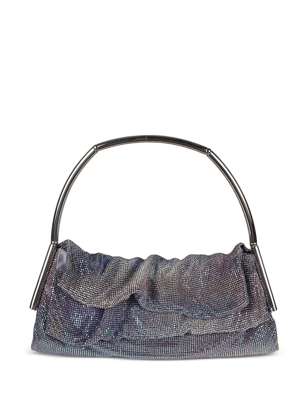 Crystal-Embellished Gathered Tote Bag by Benedetta Bruzziches