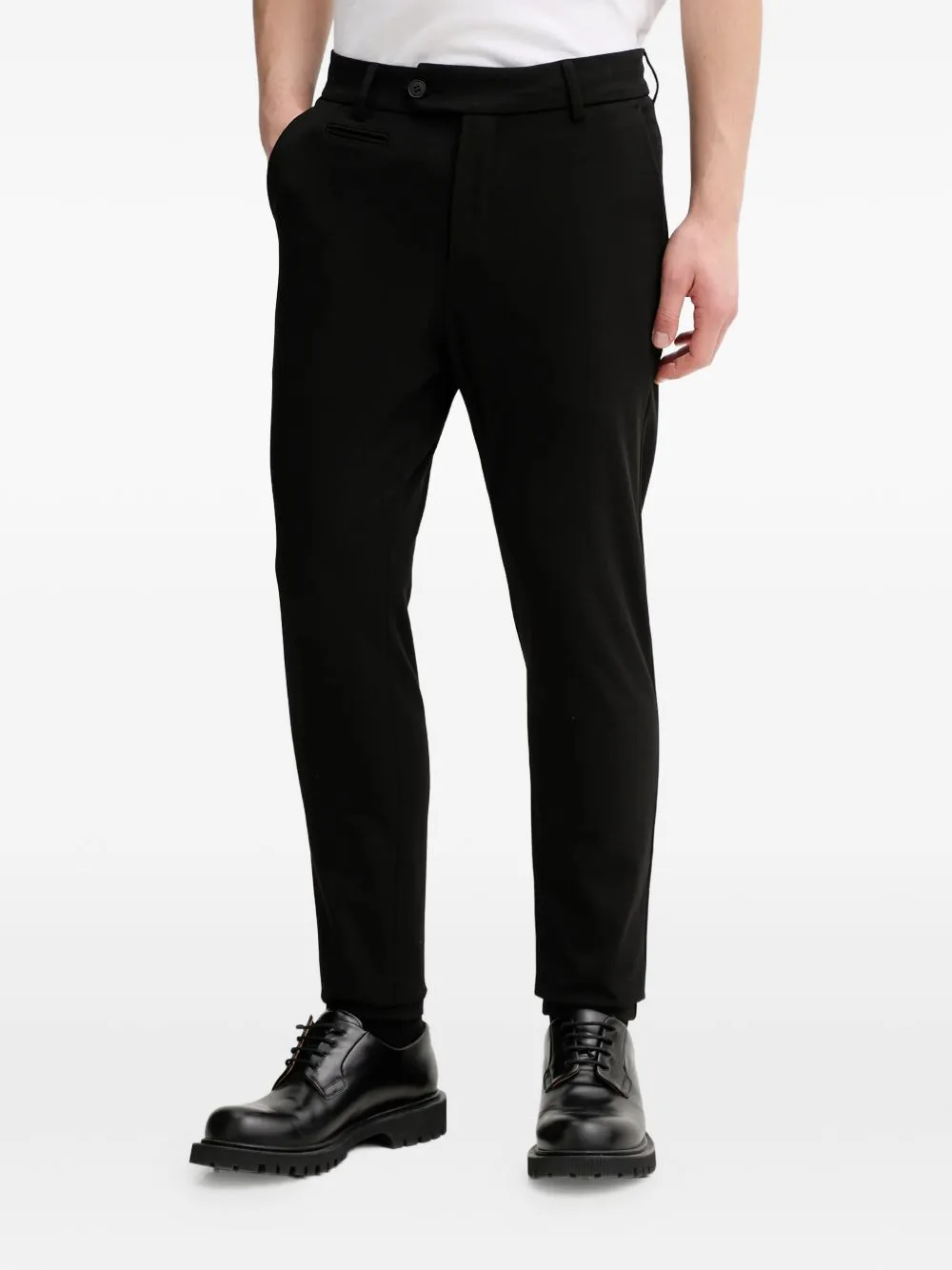 Button-Fastening Trousers by Les Deux