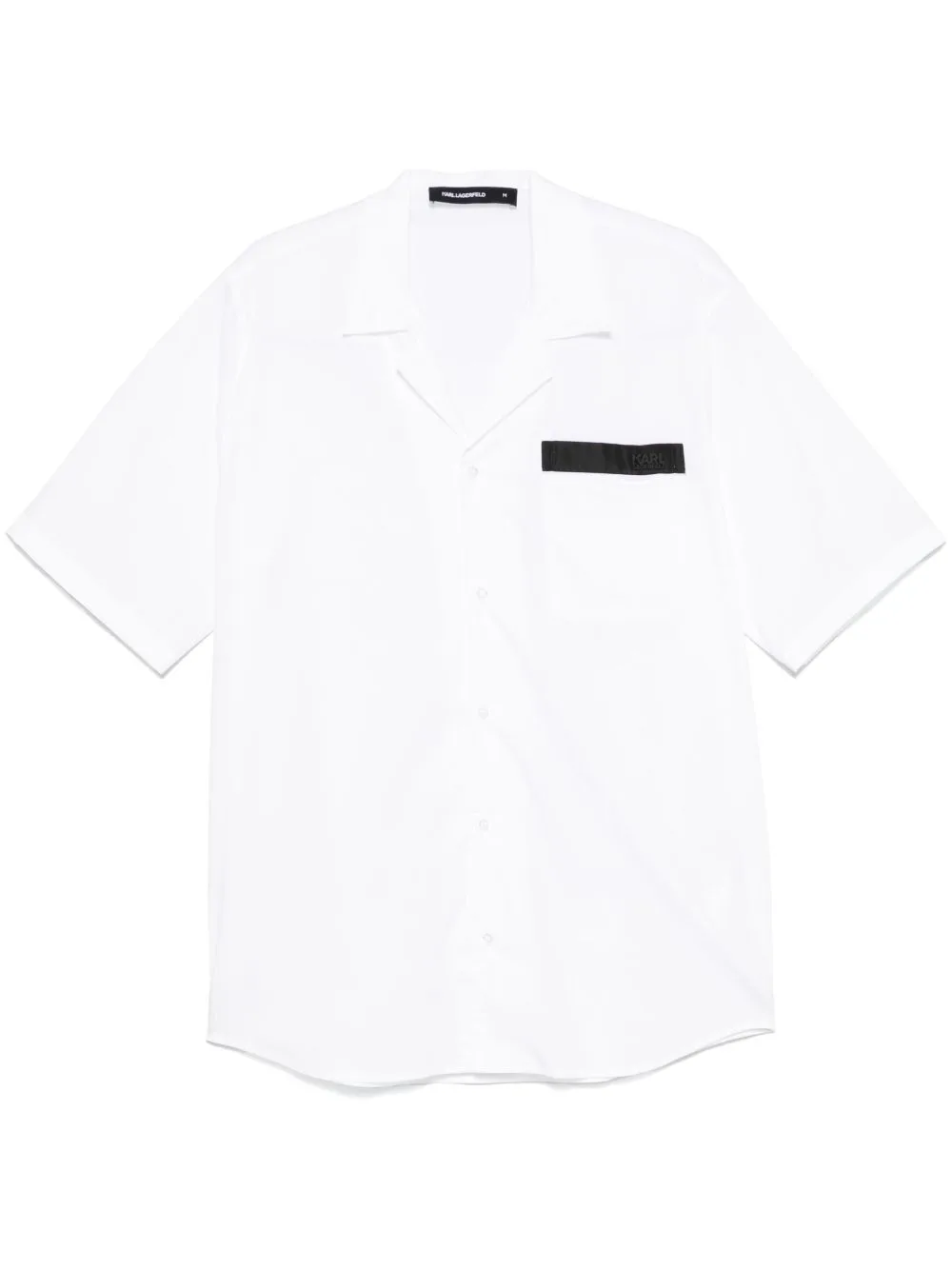 Logo-Plaque Shirt by Karl Lagerfeld