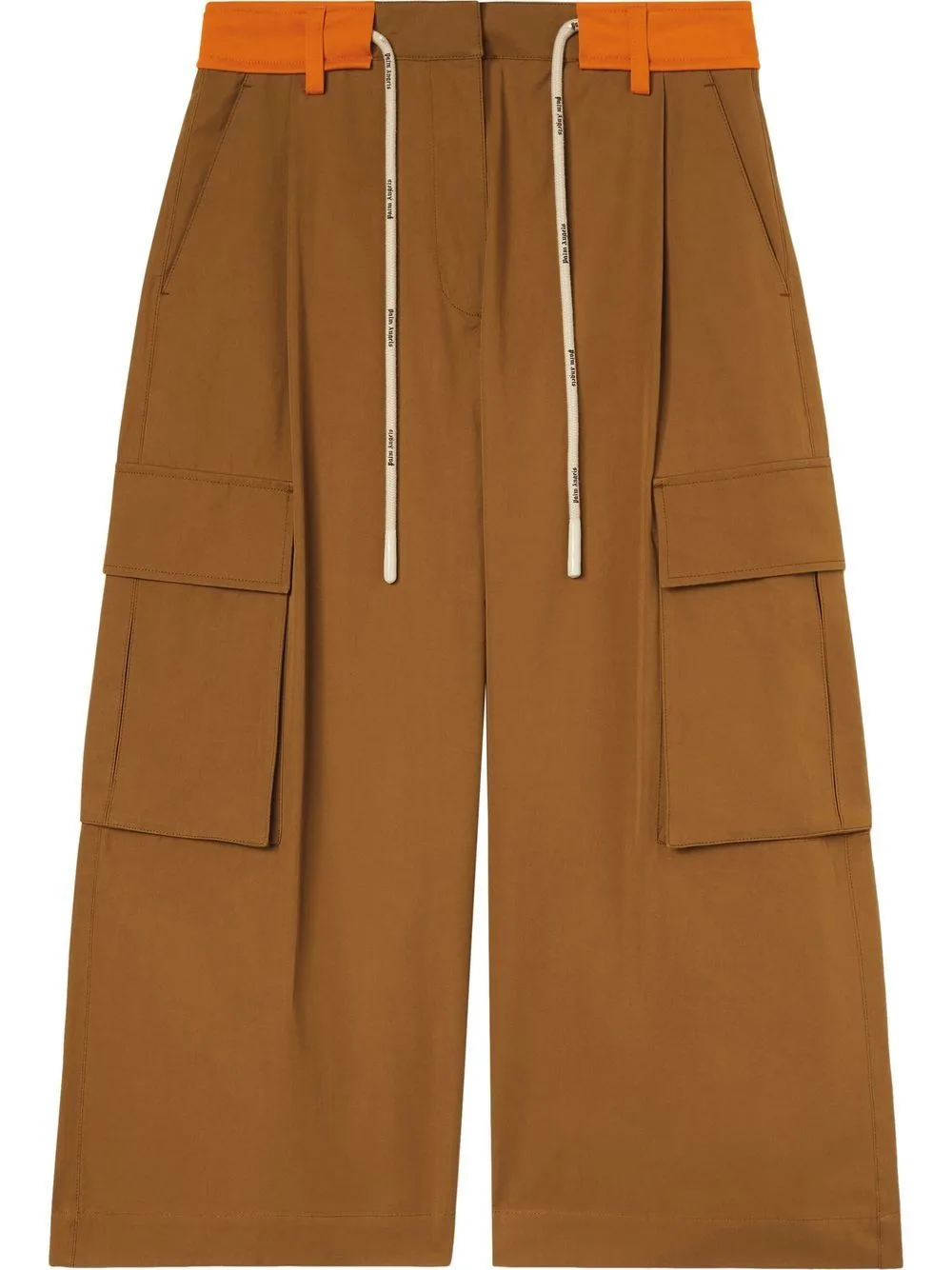 Cropped Cargo Trousers by Palm Angels