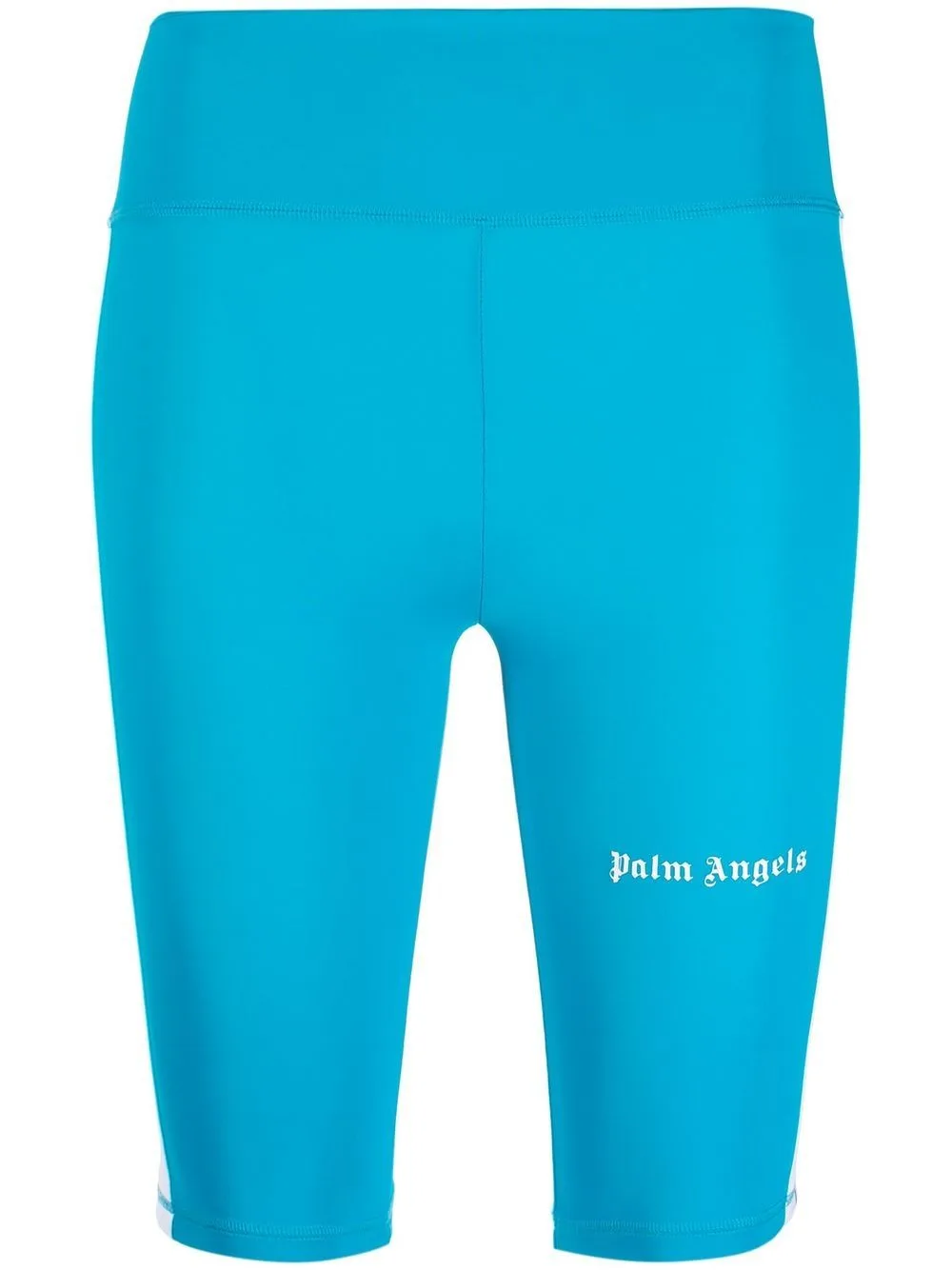 Side-Stripe Cycling Shorts by Palm Angels