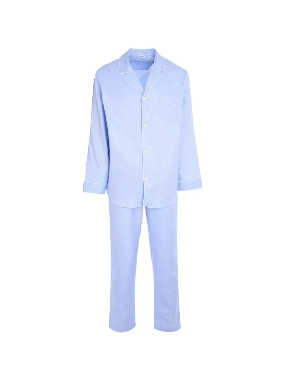 Pocket Button-Fastening Pajamas by Zimmerli