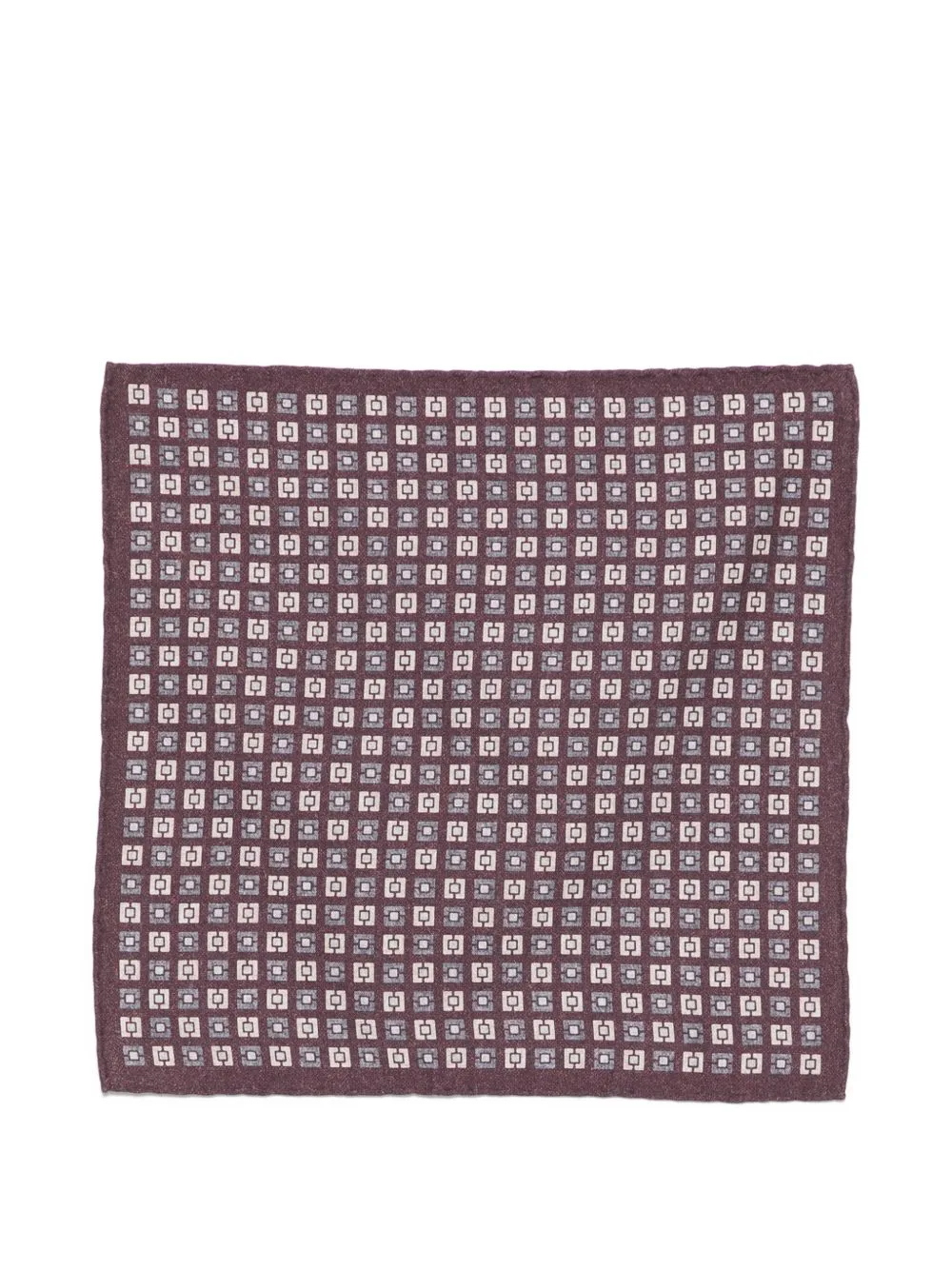 Geometric-Pattern Pocket Square by Eleventy