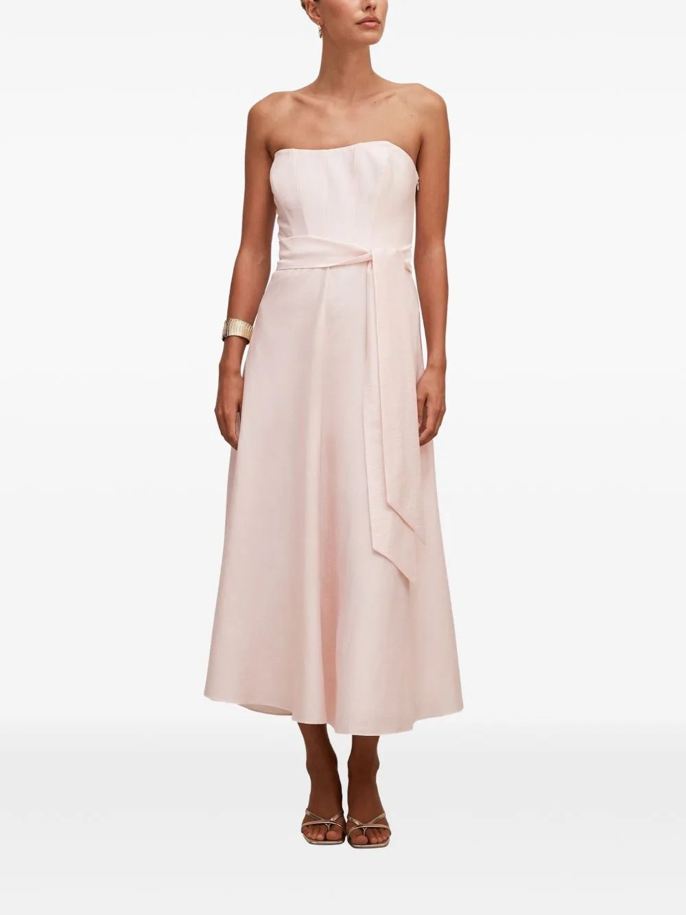 Daniella Strapless A-Line Midi Dress by Ever New