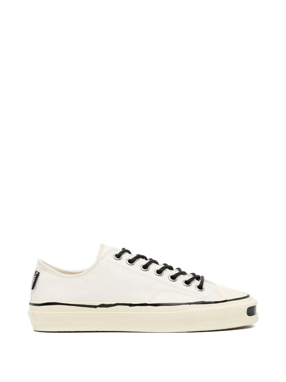 Logo-Patched Canvas Sneakers by KAMIYA