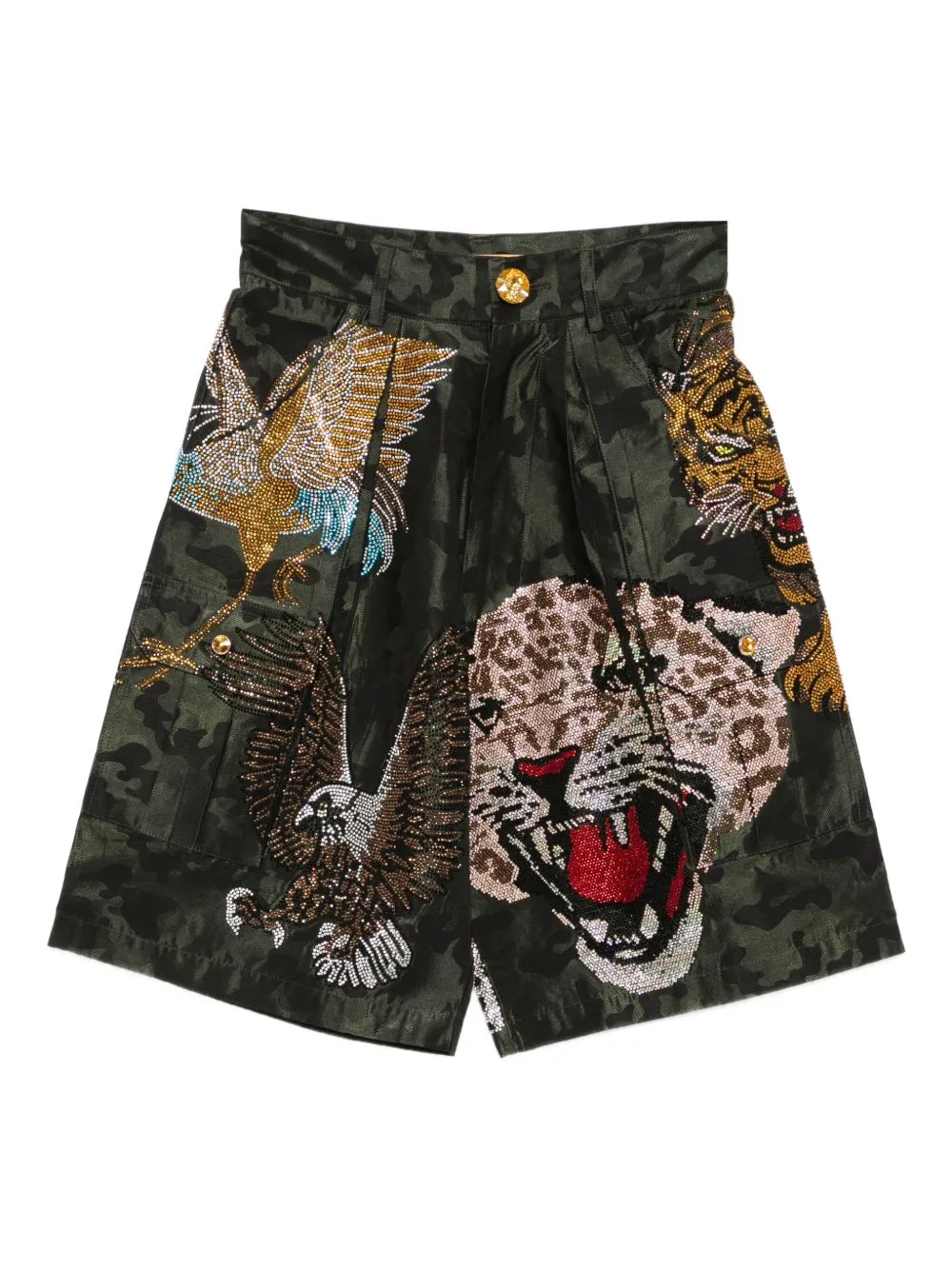 Crystal-Embellished Shorts by PENULTIMATE