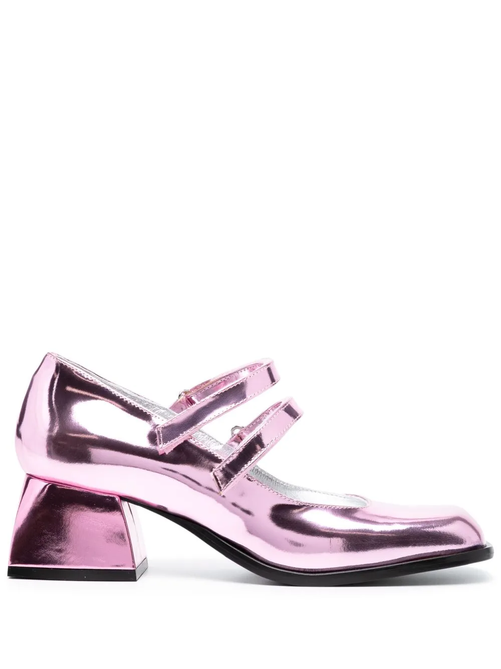 Bacara 75mm Metallic Pumps by Nodaleto