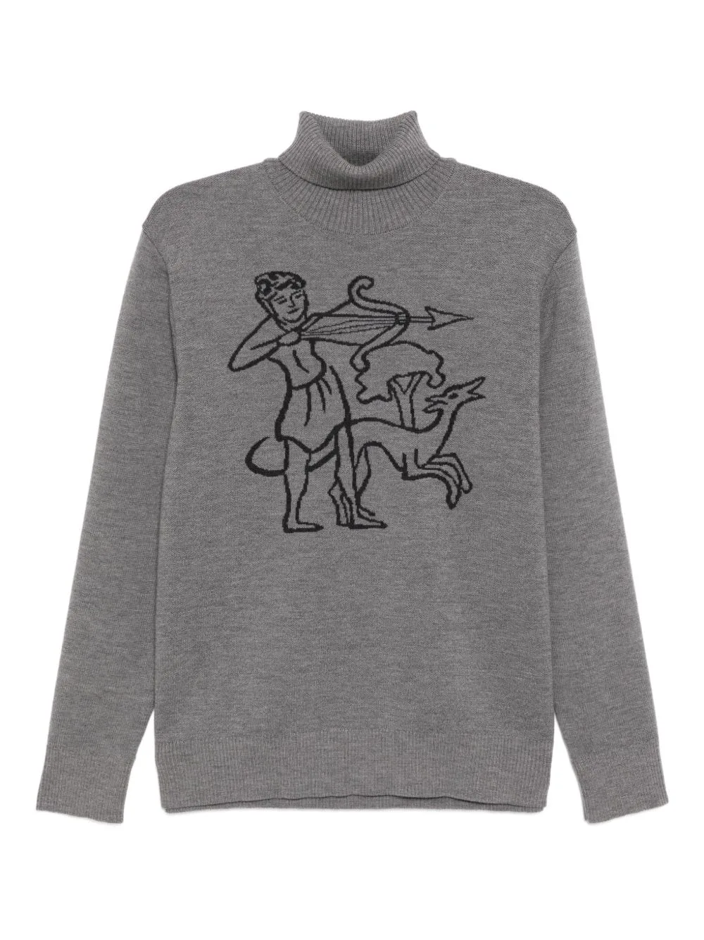 Ribbed Turtleneck Sweater by CHATEAU ORLANDO