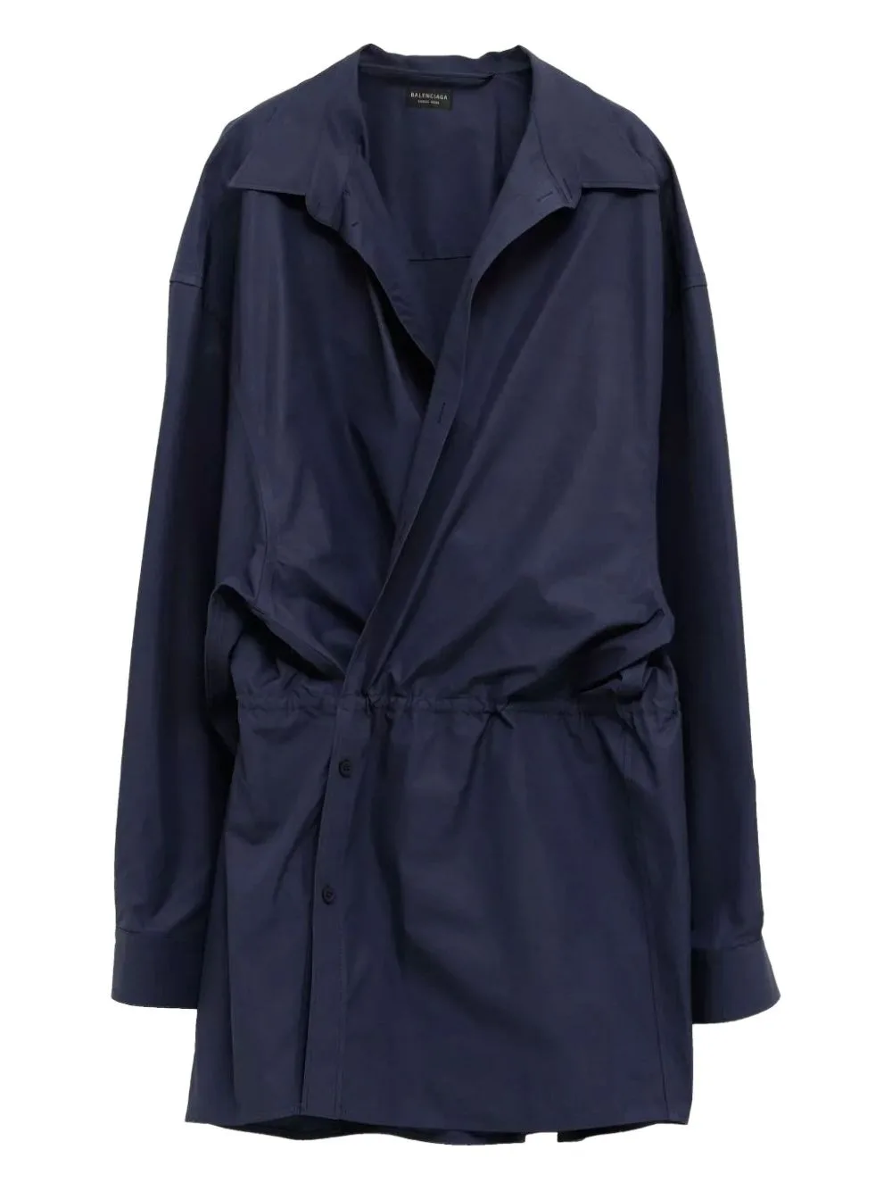 Drawstring Mini Dress by Balenciaga