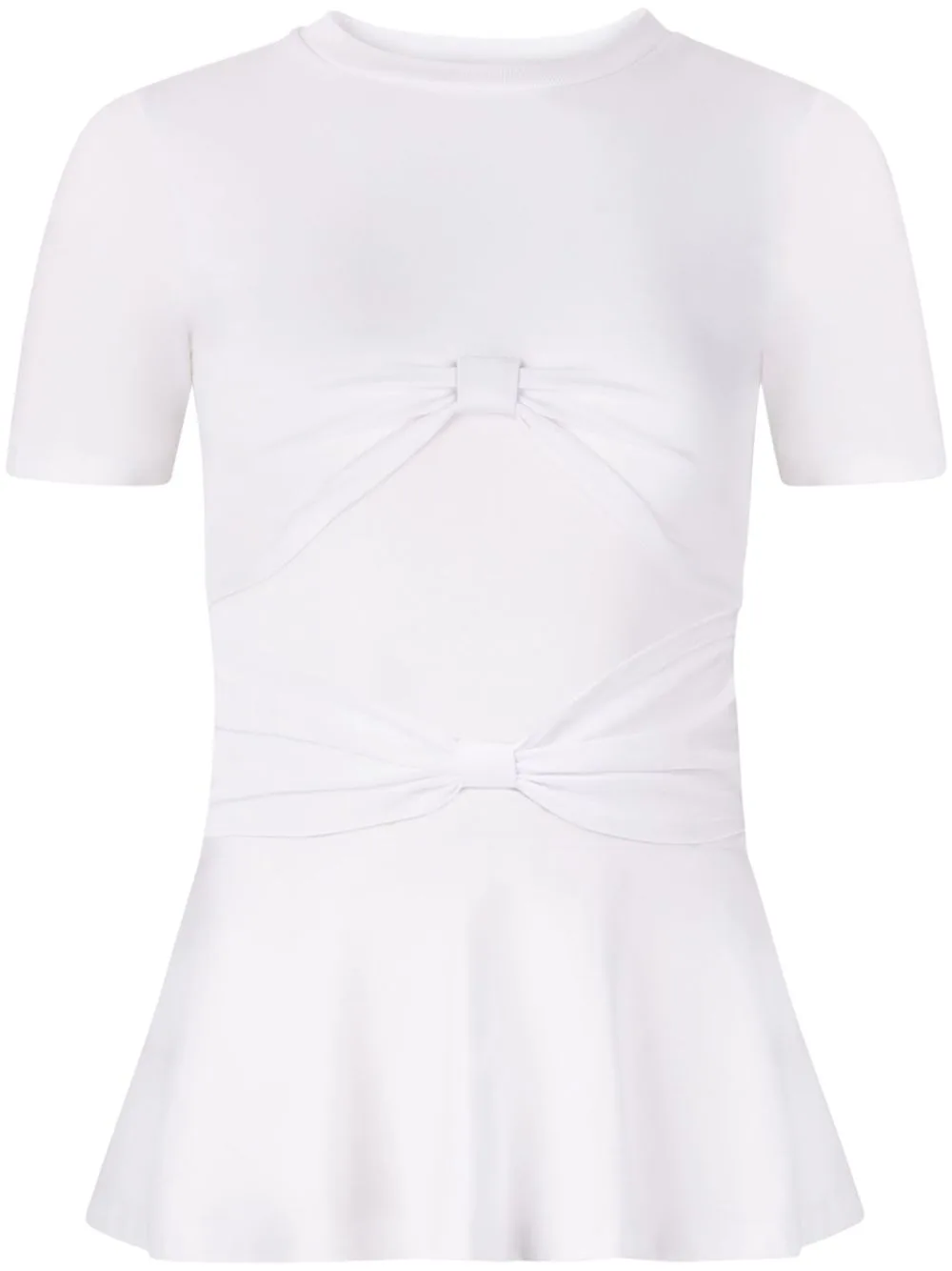Bow Detailed T-Shirt by Nina Ricci