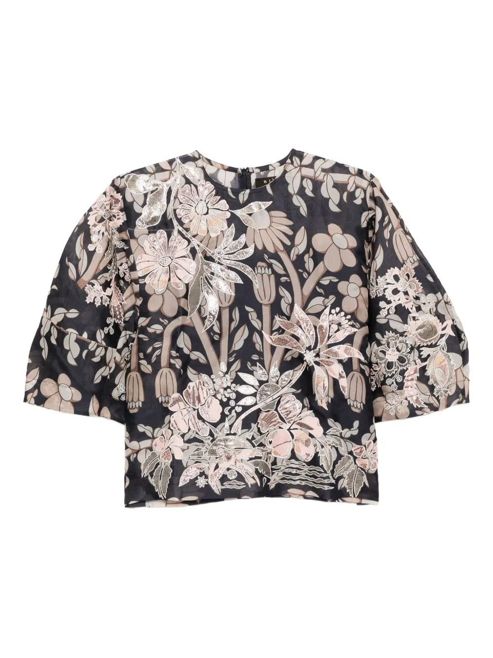 Floral-Print Blouse by Biyan