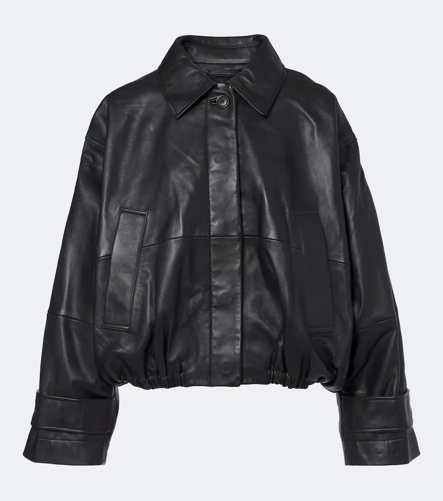 Veste Blouson En Cuir