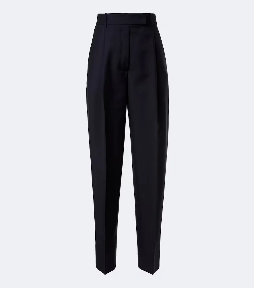 Pantalon Fuselé Daria En Laine Et Mohair by Rohe