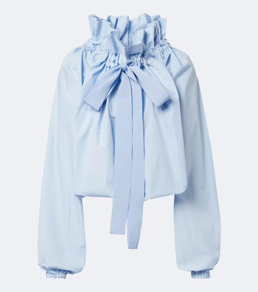 Blouse En Popeline De Coton by Patou