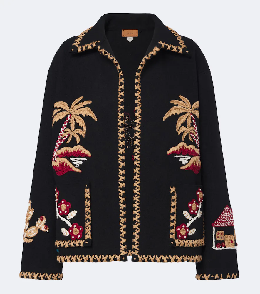 Veste Remember Me En Laine Vierge by Alanui