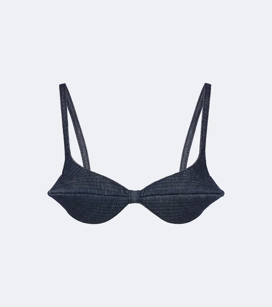 Soutien-Gorge En Denim by Jean Paul Gaultier