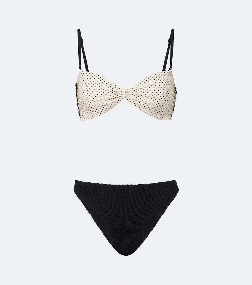 Bikini Delphine Réversible à Pois by Hunza G