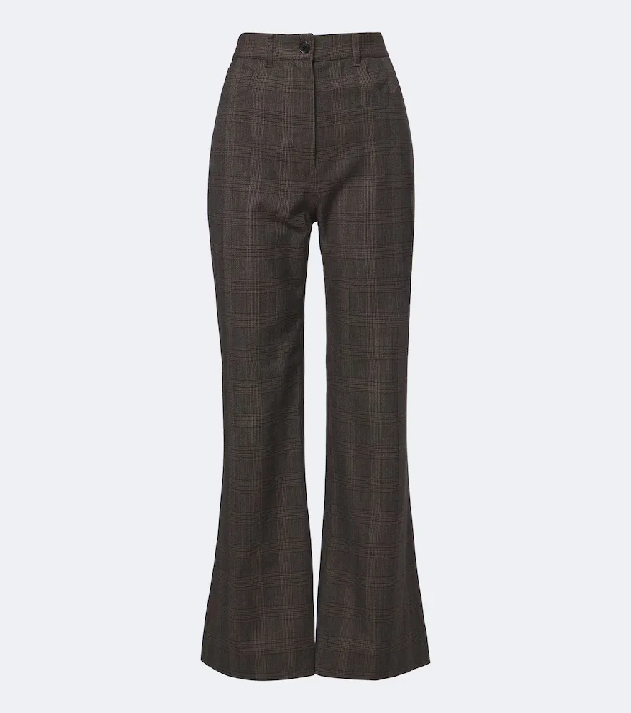 Pantalon Ample En Laine Mélangée by Acne Studios