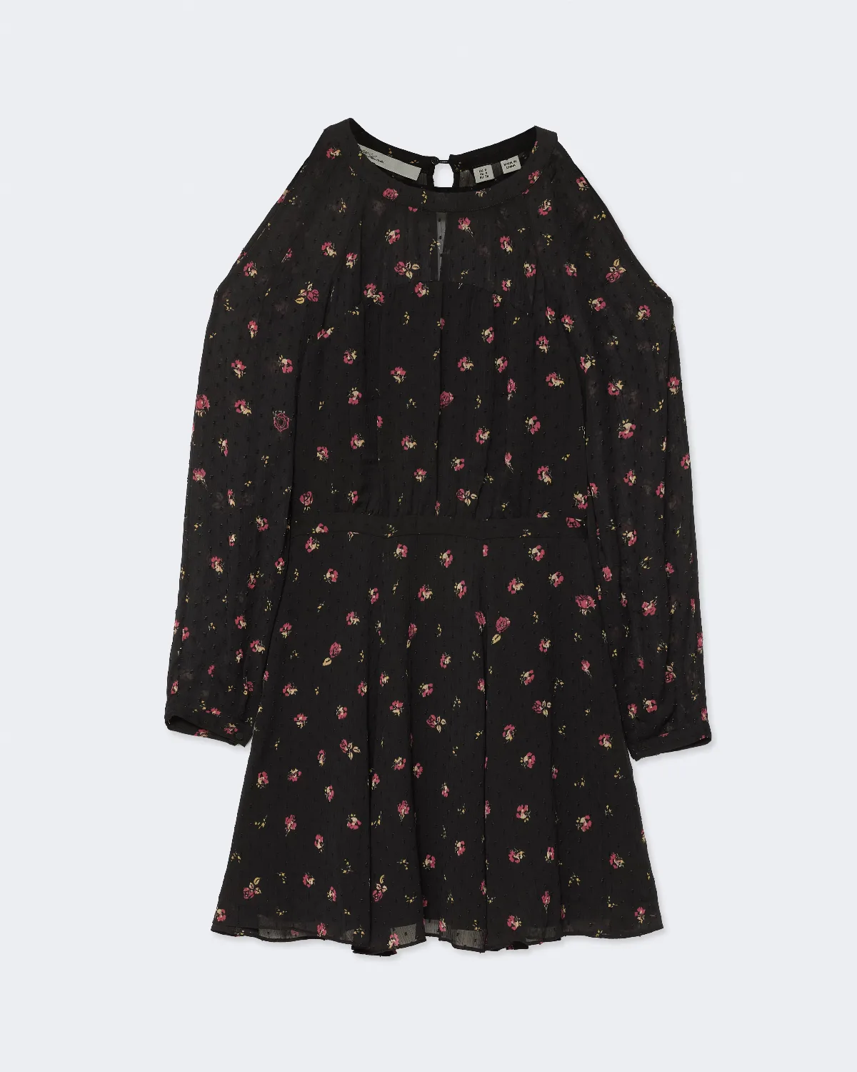 Chrissy Split-Sleeve Mini Dress by AllSaints