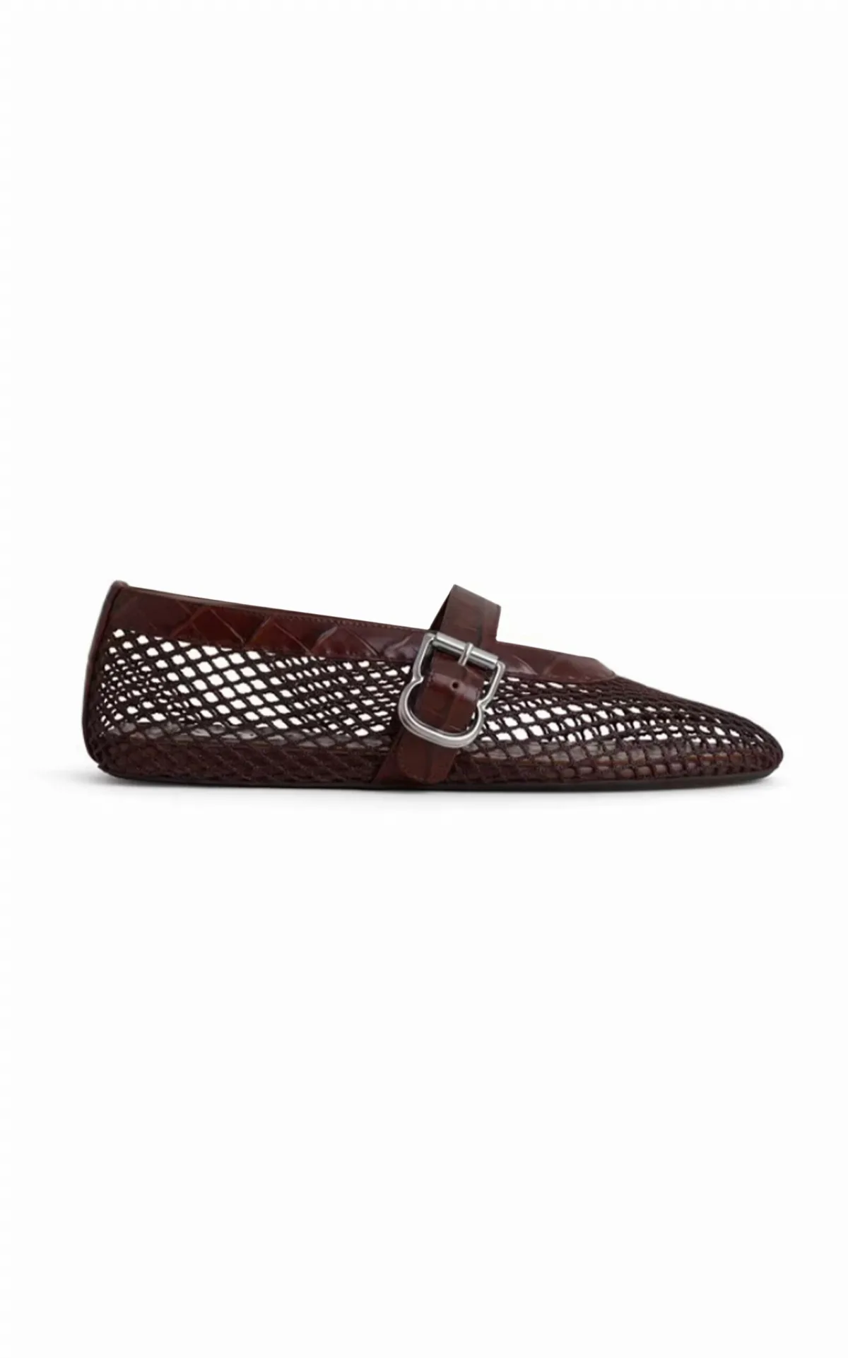Fishnet Ballet Flats by Alaa