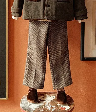 Edgehill Collection x Kristin Ellen Hockman Plaid Alston Pants by Edgehill Collection