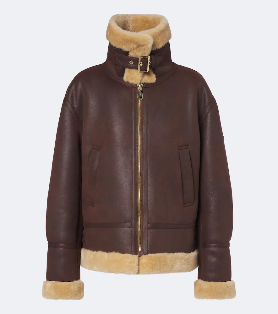 Keisa Teddy-Trimmed Jacket by Goldbergh