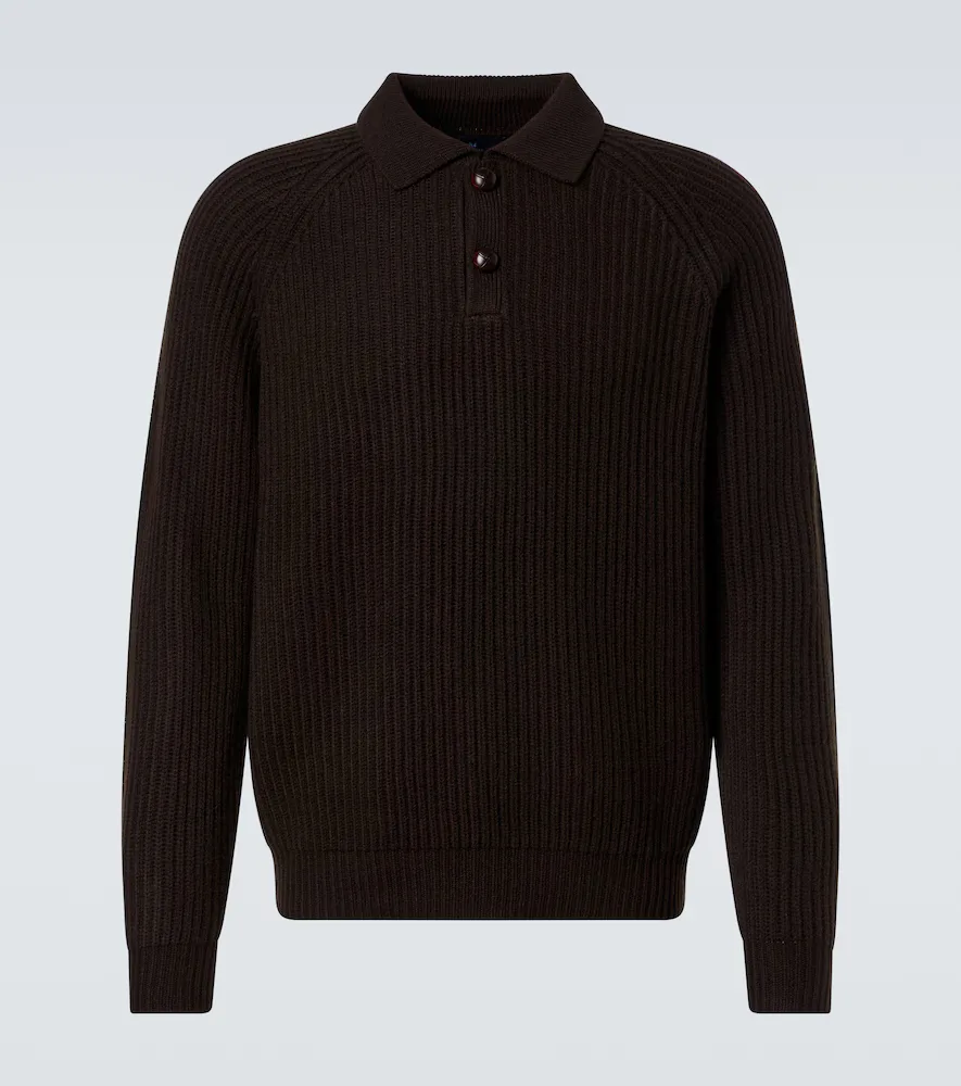 Mr Darius Cashmere Polo Sweater by Arch4