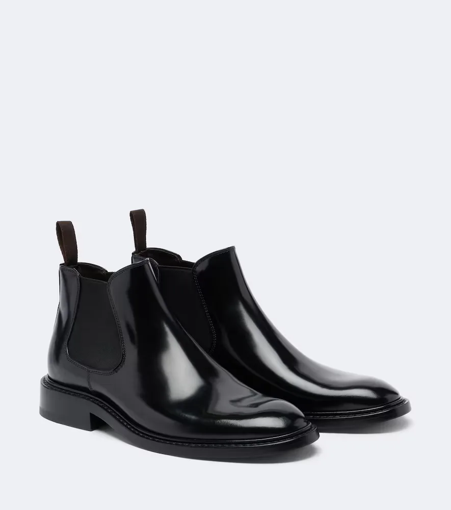Gable Leather Chelsea Boots by The Row