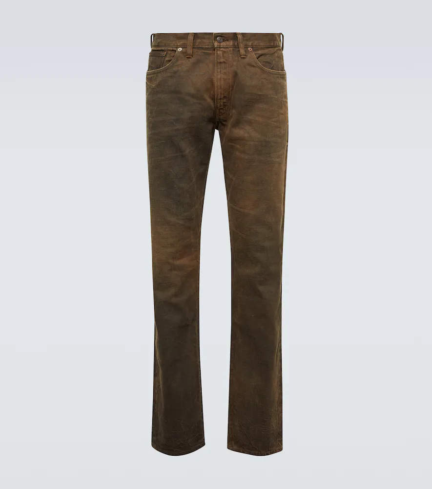 Patched Slim Jeans by Rrl
