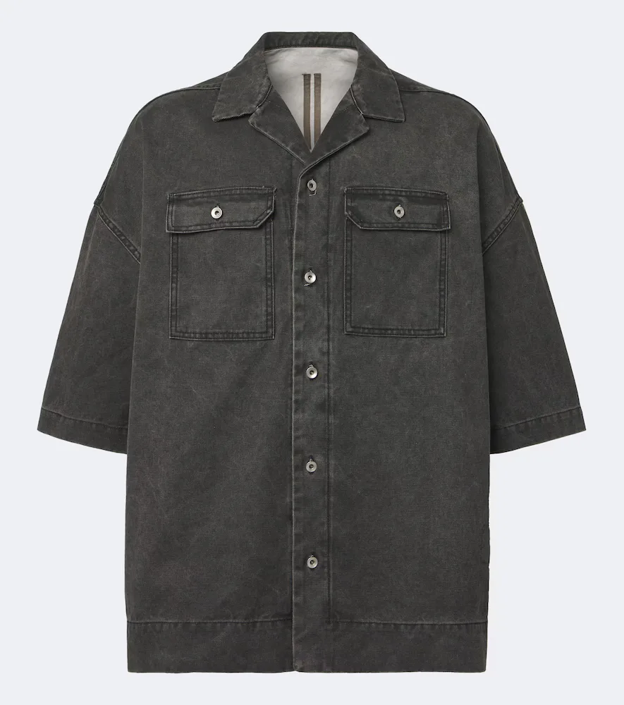 Rick Owens Drkshdw Magnum Tommy Denim Shirt by Rick Owens